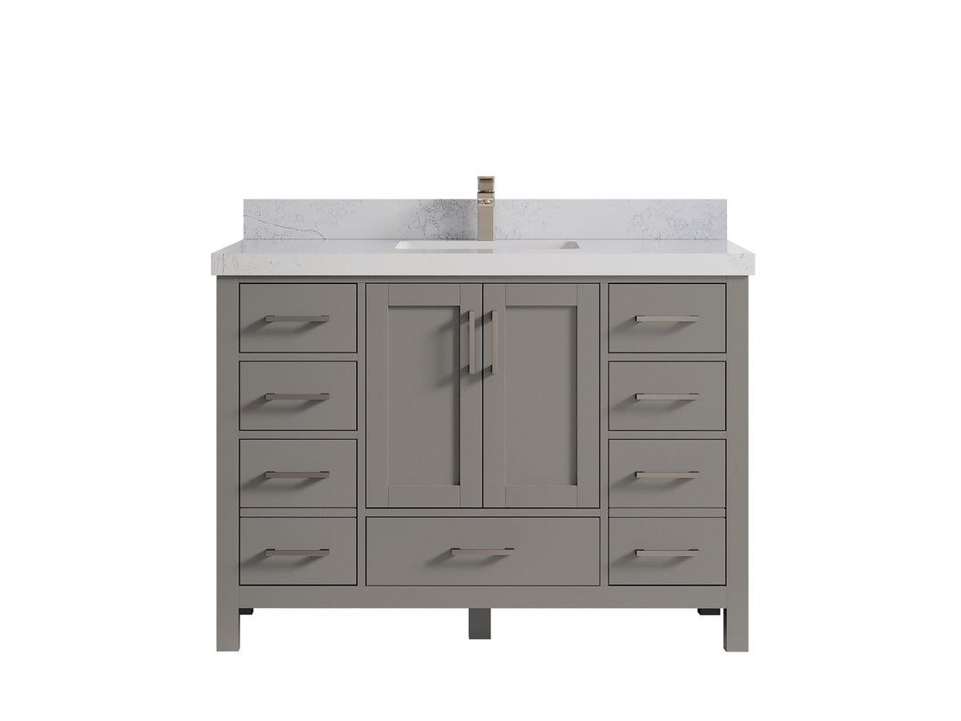 Malibu 48 in. W x 22 in. D Single Sink Bathroom Vanity - Willow Bath and Vanity