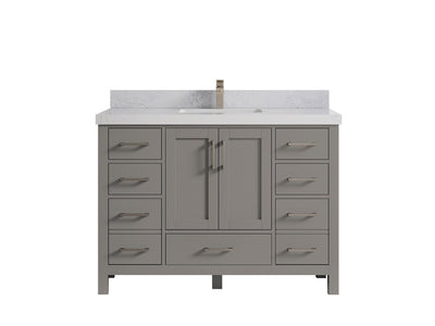 Malibu 48 in. W x 22 in. D Single Sink Bathroom Vanity - Willow Bath and Vanity