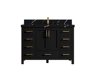 Malibu 48 in. W x 22 in. D Single Sink Bathroom Vanity - Willow Bath and Vanity