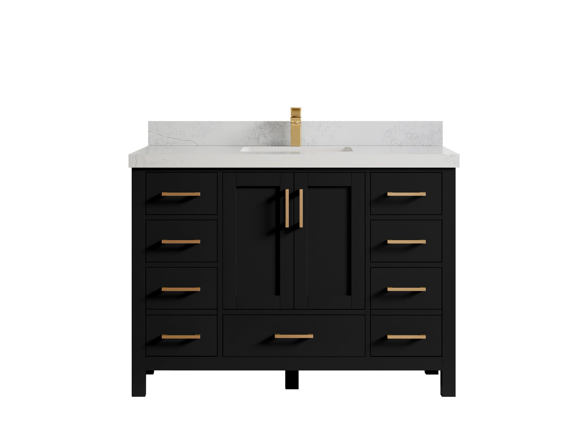 Malibu 48 in. W x 22 in. D Single Sink Bathroom Vanity - Willow Bath and Vanity