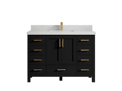 Malibu 48 in. W x 22 in. D Single Sink Bathroom Vanity - photo 1