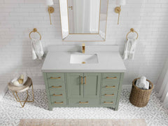 Malibu 48 in. W x 22 in. D Single Sink Bathroom Vanity - photo 9