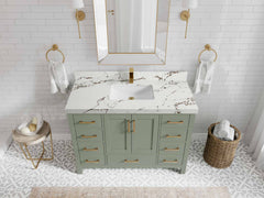 Malibu 48 in. W x 22 in. D Single Sink Bathroom Vanity - photo 37