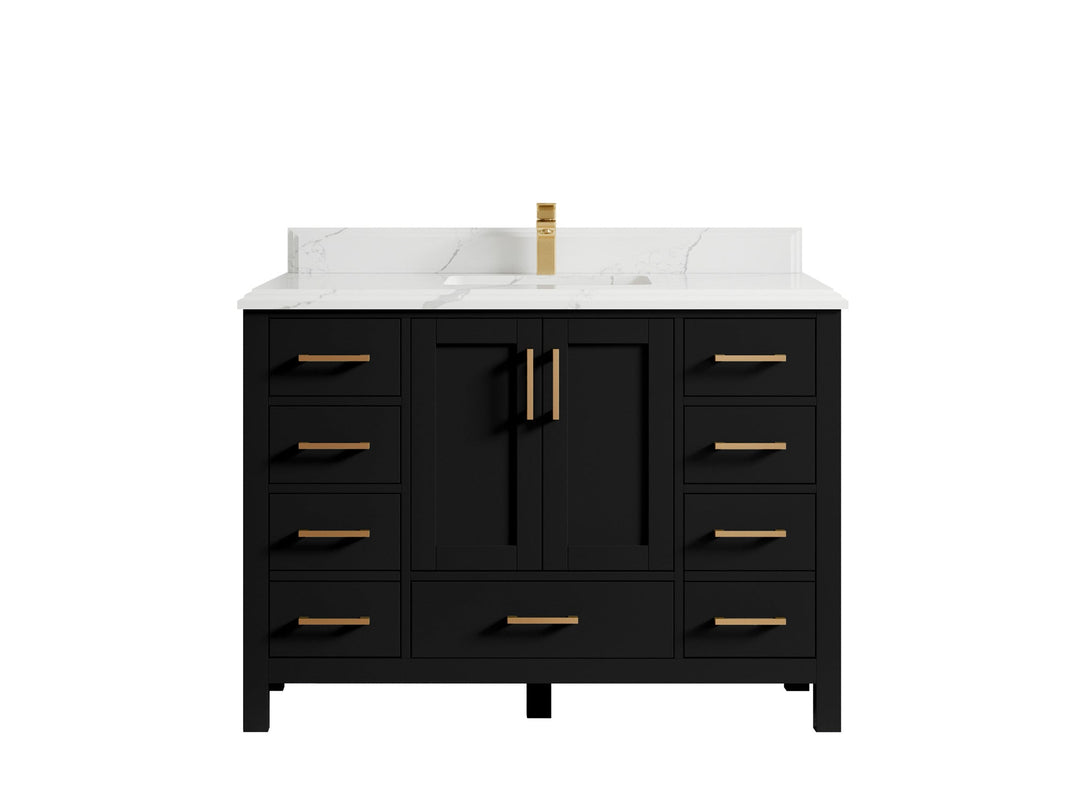 Malibu 48 in. W x 22 in. D Single Sink Bathroom Vanity - Willow Bath and Vanity