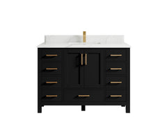 Malibu 48 in. W x 22 in. D Single Sink Bathroom Vanity - photo 25