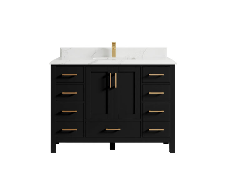 Malibu 48 in. W x 22 in. D Single Sink Bathroom Vanity - photo 25