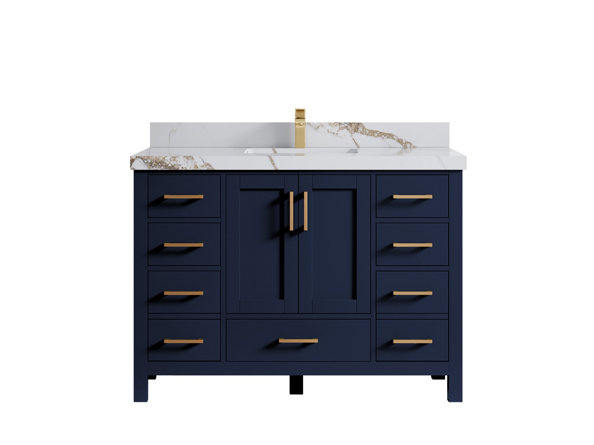 Malibu 48 in. W x 22 in. D Single Sink Bathroom Vanity - Willow Bath and Vanity