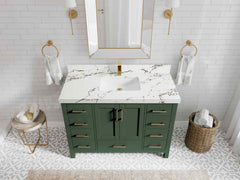 Malibu 48 in. W x 22 in. D Single Sink Bathroom Vanity - photo 42