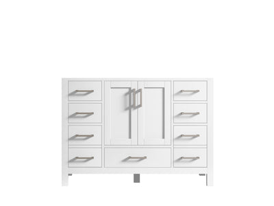 Malibu 48 in. W x 22 in. D Single Sink Bathroom Vanity - Willow Bath and Vanity