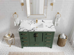 Malibu 48 in. W x 22 in. D Single Sink Bathroom Vanity - photo 38