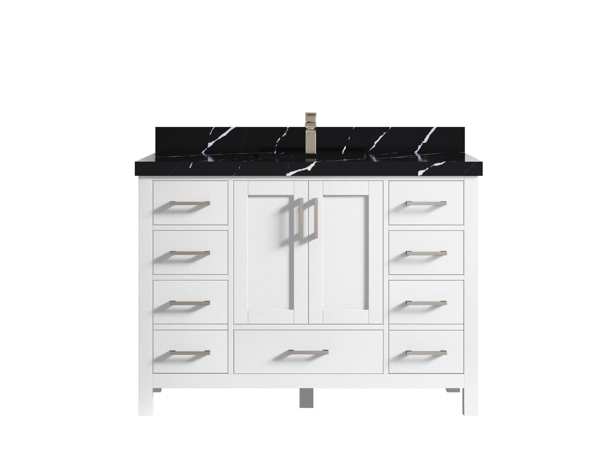 Malibu 48 in. W x 22 in. D Single Sink Bathroom Vanity - Willow Bath and Vanity