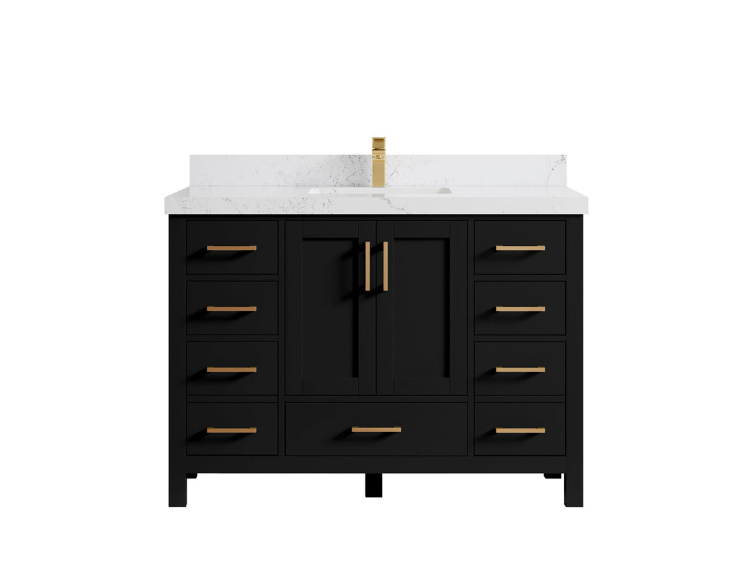 Malibu 48 in. W x 22 in. D Single Sink Bathroom Vanity - Willow Bath and Vanity