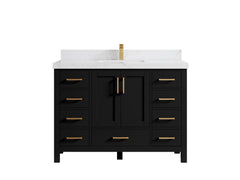 Malibu 48 in. W x 22 in. D Single Sink Bathroom Vanity - photo 31