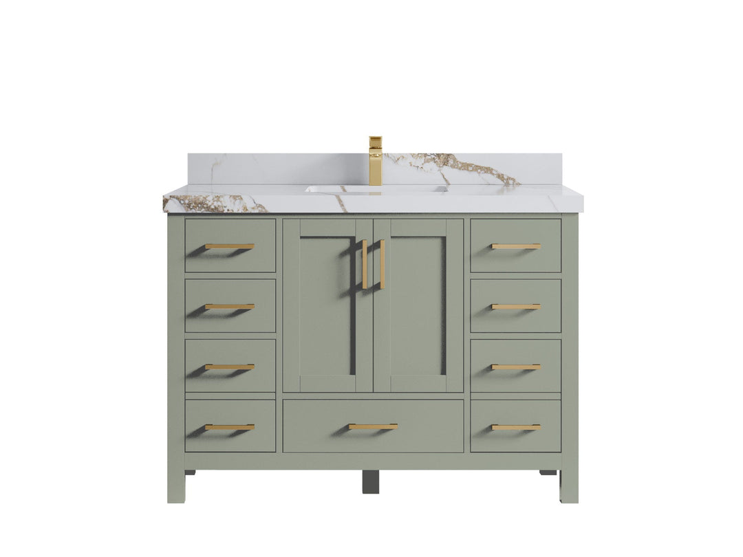 Malibu 48 in. W x 22 in. D Single Sink Bathroom Vanity - Willow Bath and Vanity