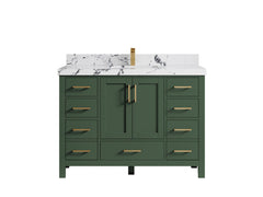 Malibu 48 in. W x 22 in. D Single Sink Bathroom Vanity - photo 41