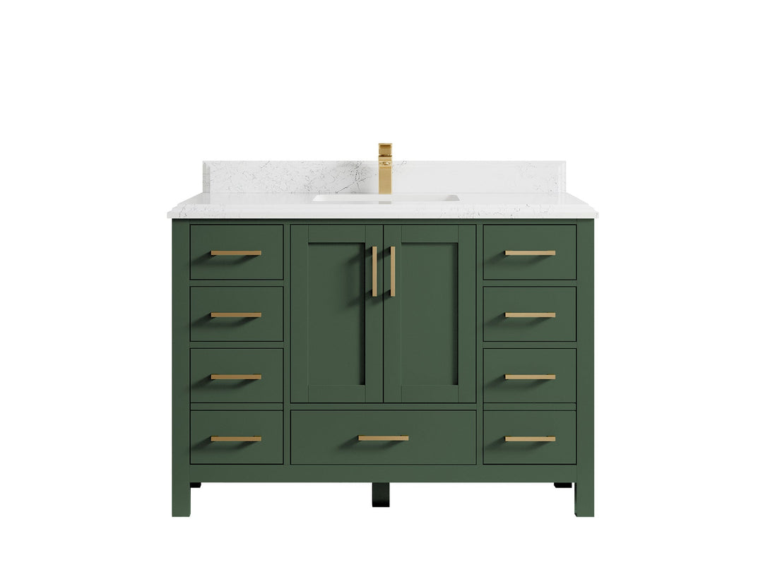 Malibu 48 in. W x 22 in. D Single Sink Bathroom Vanity - Willow Bath and Vanity