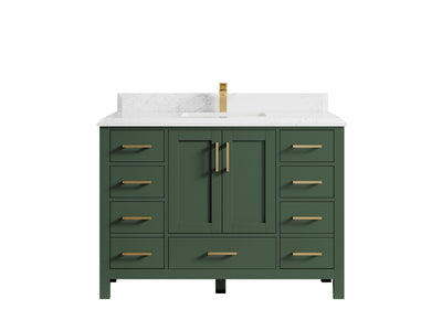 Malibu 48 in. W x 22 in. D Single Sink Bathroom Vanity - Willow Bath and Vanity