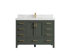 Malibu 48 in. W x 22 in. D Single Sink Bathroom Vanity - photo 38