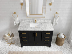 Malibu 48 in. W x 22 in. D Single Sink Bathroom Vanity - photo 10
