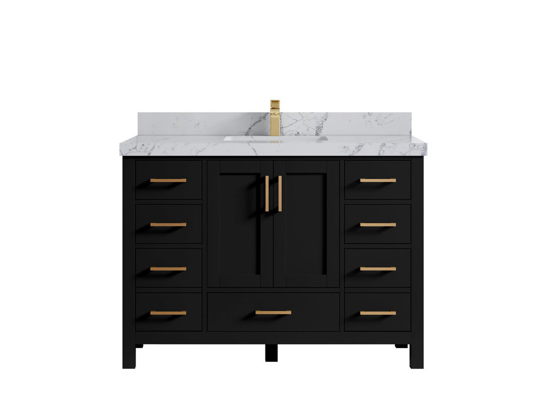 Malibu 48 in. W x 22 in. D Single Sink Bathroom Vanity - Willow Bath and Vanity
