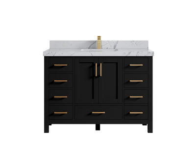 Malibu 48 in. W x 22 in. D Single Sink Bathroom Vanity - Willow Bath and Vanity