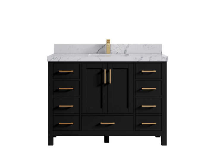 Malibu 48 in. W x 22 in. D Single Sink Bathroom Vanity - photo 43
