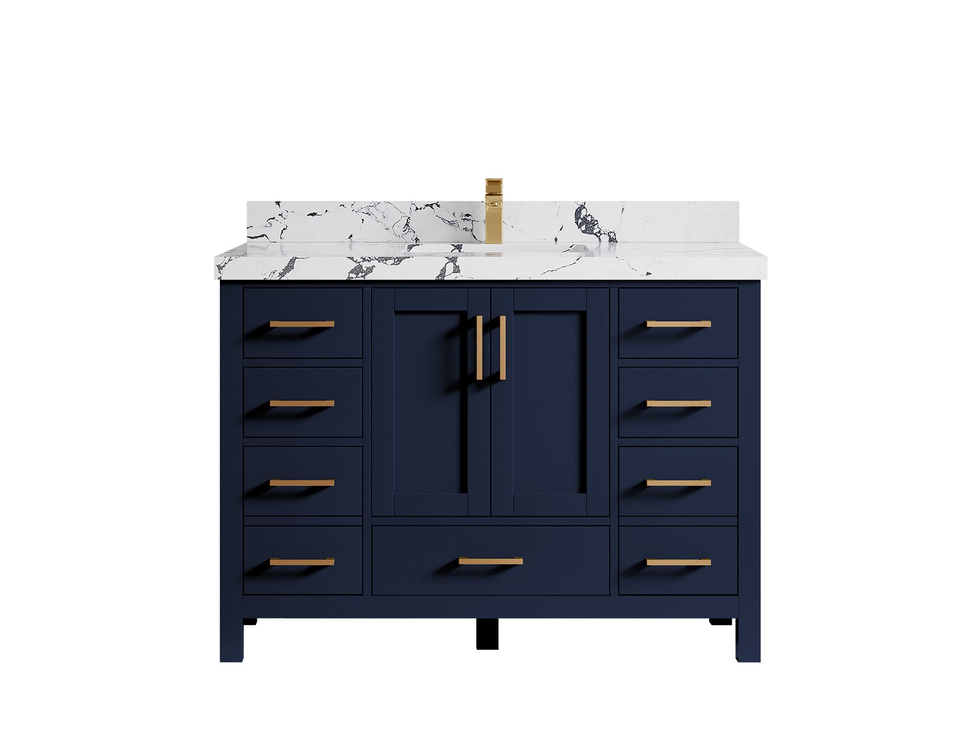 Malibu 48 in. W x 22 in. D Single Sink Bathroom Vanity - Willow Bath and Vanity