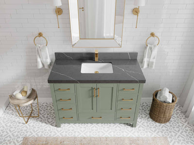Malibu 48 in. W x 22 in. D Single Sink Bathroom Vanity - Willow Bath and Vanity