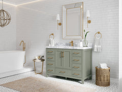 Malibu 48 in. W x 22 in. D Single Sink Bathroom Vanity - photo 3