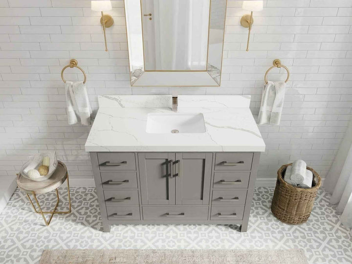 Malibu 48 in. W x 22 in. D Single Sink Bathroom Vanity - photo 20