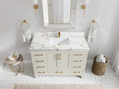 Malibu 48 in. W x 22 in. D Single Sink Bathroom Vanity - photo 34