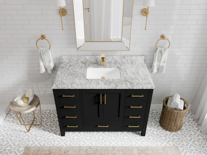 Malibu 48 in. W x 22 in. D Single Sink Bathroom Vanity - photo 22