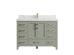 Malibu 48 in. W x 22 in. D Single Sink Bathroom Vanity - photo 16