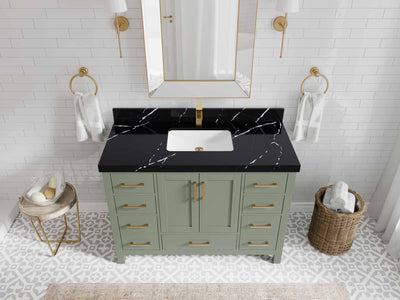Malibu 48 in. W x 22 in. D Single Sink Bathroom Vanity - Willow Bath and Vanity