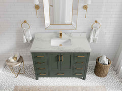 Malibu 48 in. W x 22 in. D Single Sink Bathroom Vanity - photo 41