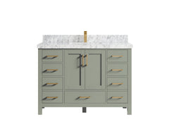 Malibu 48 in. W x 22 in. D Single Sink Bathroom Vanity - photo 8