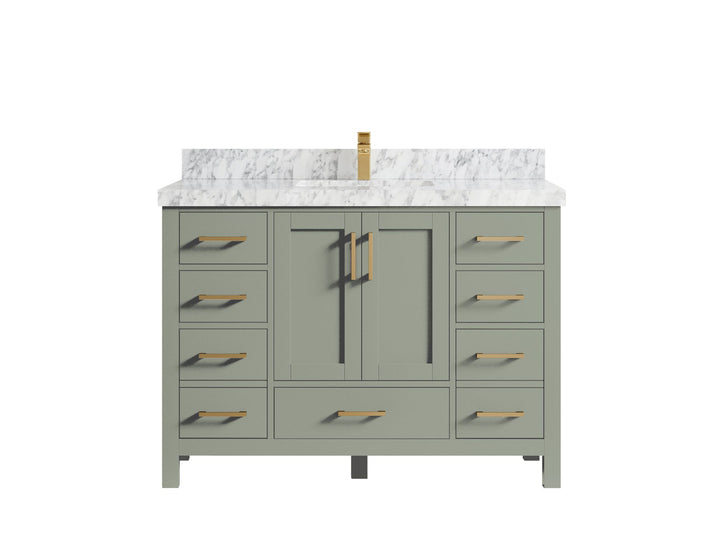 Malibu 48 in. W x 22 in. D Single Sink Bathroom Vanity - photo 8