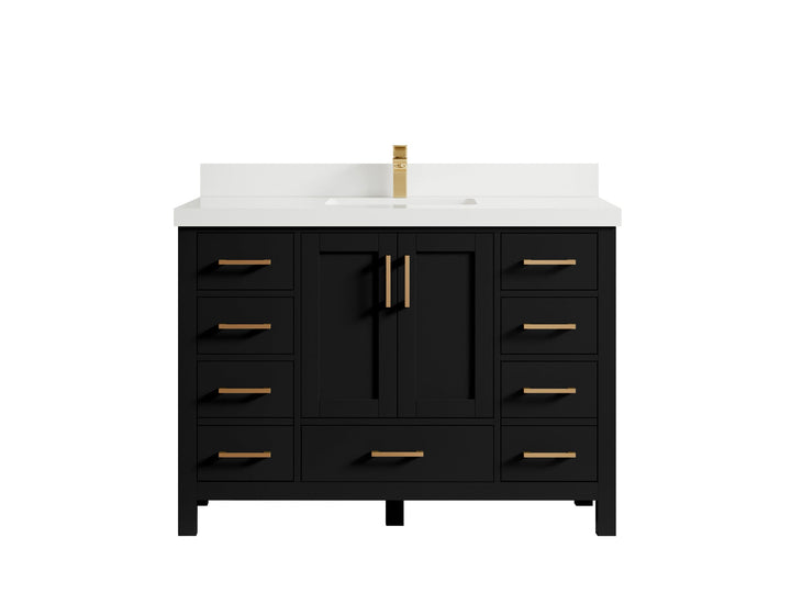 Malibu 48 in. W x 22 in. D Single Sink Bathroom Vanity - photo 45