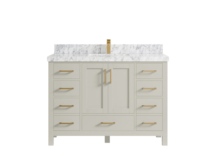 Malibu 48 in. W x 22 in. D Single Sink Bathroom Vanity - photo 11