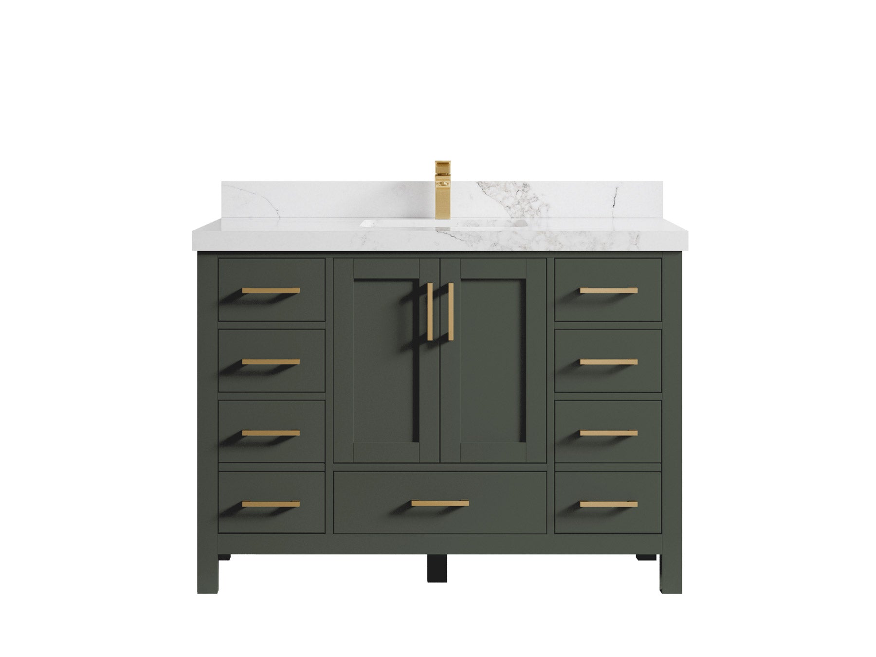 Malibu 48 in. W x 22 in. D Single Sink Bathroom Vanity - Willow Bath and Vanity