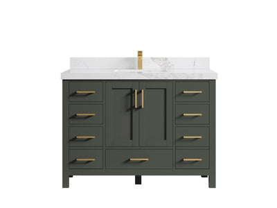 Malibu 48 in. W x 22 in. D Single Sink Bathroom Vanity - Willow Bath and Vanity
