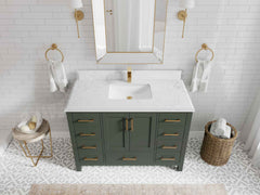 Malibu 48 in. W x 22 in. D Single Sink Bathroom Vanity - photo 27