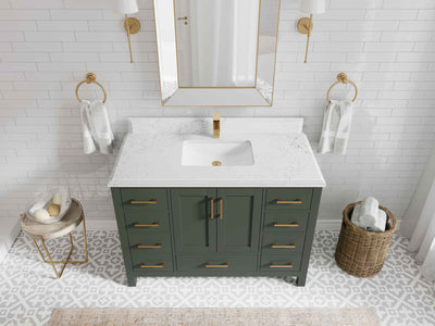 Malibu 48 in. W x 22 in. D Single Sink Bathroom Vanity - Willow Bath and Vanity