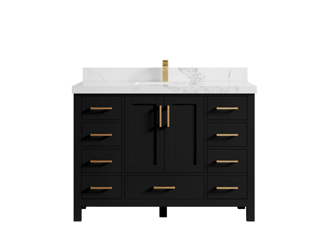 Malibu 48 in. W x 22 in. D Single Sink Bathroom Vanity - Willow Bath and Vanity