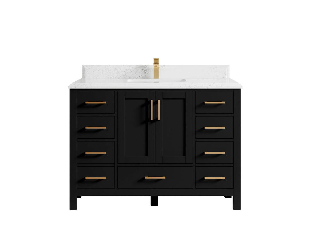 Malibu 48 in. W x 22 in. D Single Sink Bathroom Vanity - Willow Bath and Vanity