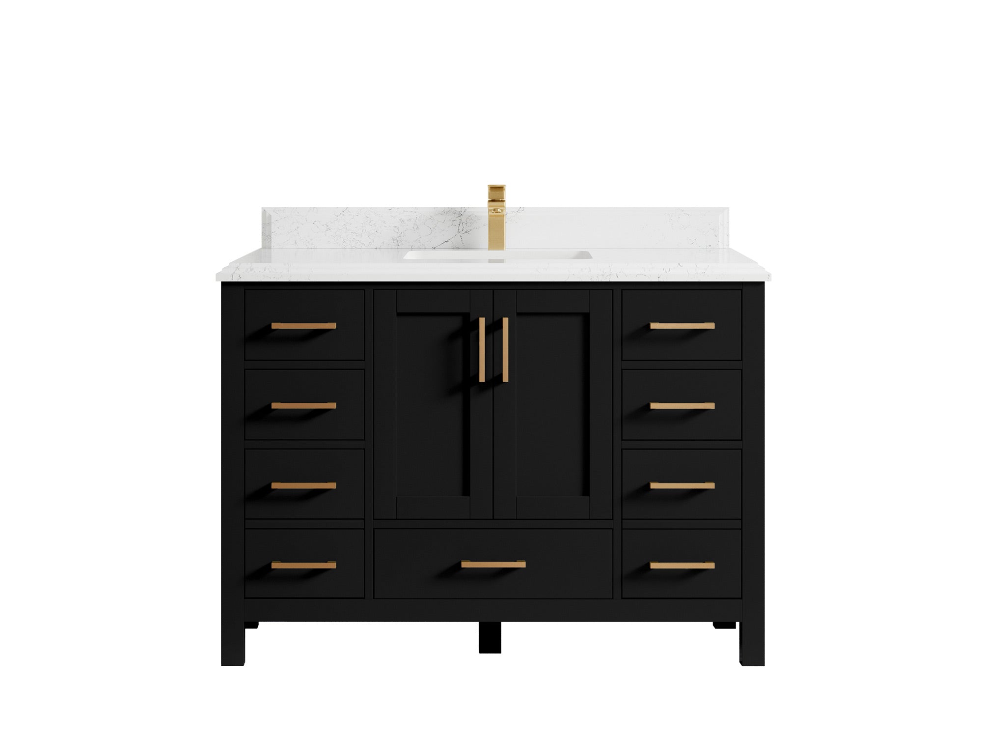 Malibu 48 in. W x 22 in. D Single Sink Bathroom Vanity - Willow Bath and Vanity