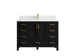 Malibu 48 in. W x 22 in. D Single Sink Bathroom Vanity - photo 27
