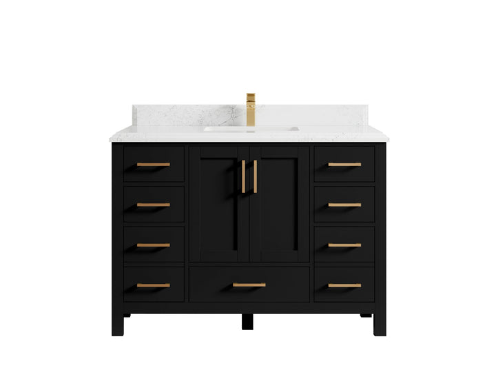 Malibu 48 in. W x 22 in. D Single Sink Bathroom Vanity - photo 27