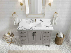 Malibu 48 in. W x 22 in. D Single Sink Bathroom Vanity - photo 44