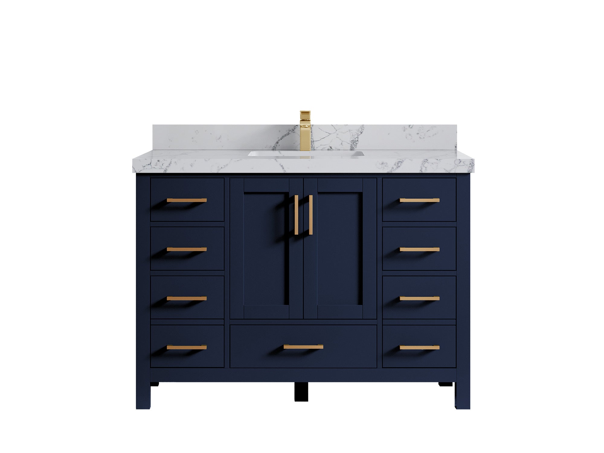 Malibu 48 in. W x 22 in. D Single Sink Bathroom Vanity - Willow Bath and Vanity